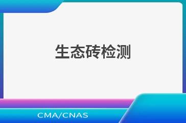 生态砖检测