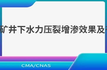 NB/T 10851—2021煤矿井下水力压裂增渗效果及有效范围探测评价方法