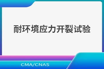 耐环境应力开裂试验