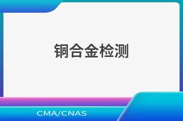 铜合金检测