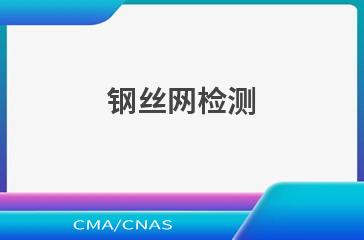 钢丝网检测