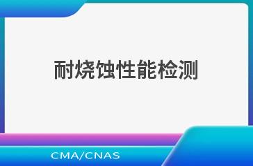 耐烧蚀性能检测